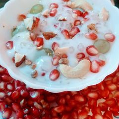 Sabudana Fruits delight A picture of Sabudana Fruits delight.