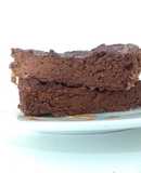 Brownie sin harina y sin azúcar