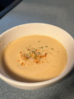 A picture of Slow Cooker Butternut Squash Soup.