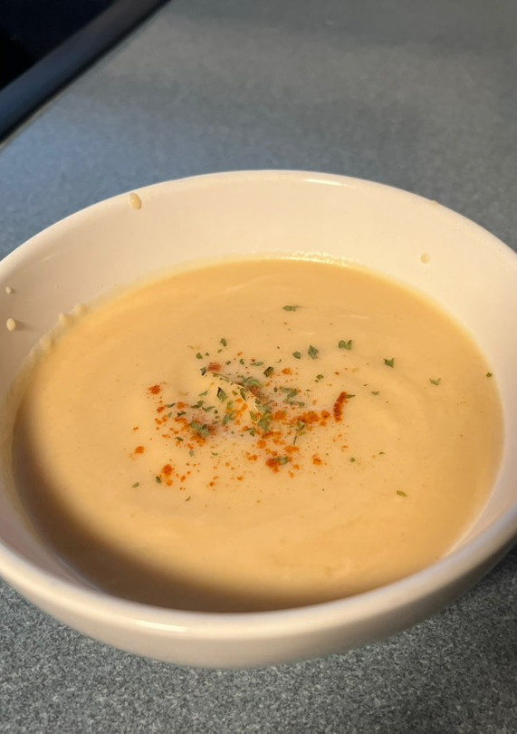 A picture of Slow Cooker Butternut Squash Soup.