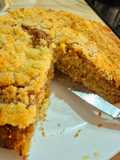 Gâteau flamand aux prunes