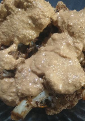 Una foto de Coliflor al horno marinado!