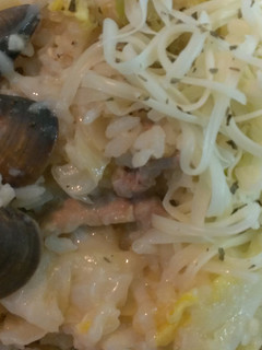 日式燉飯佐mozzarella起司 的食譜成品照片