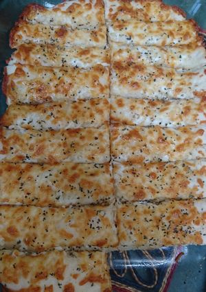 صورة لوصفة اصابع الخبز بالجبن