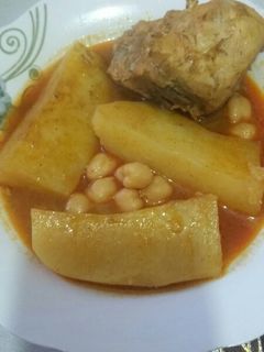 صورة لوصفة شطيطحة دجاج وبطاطا 😋