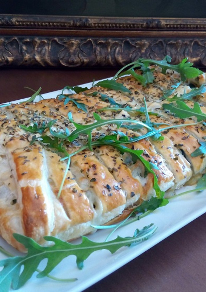 Una foto de Empanada de espinacas y beicon