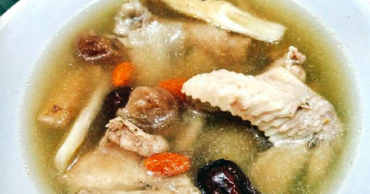 Resep Sup Ayam Tim Obat Oleh Maria Crishtabella Cookpad