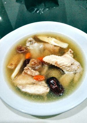Foto resep Sup ayam tim obat