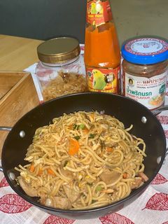 Foto resep Mie Goreng Tektek Rumahan