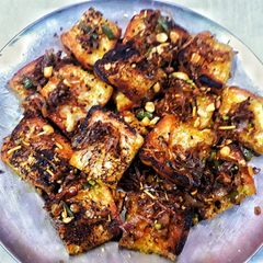 A picture of Bread Upma.