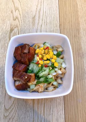 A picture of Japanese style braised pork.