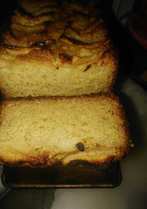 Una foto de Budín de ricotta manzana y avena #saludable#fácil#rico