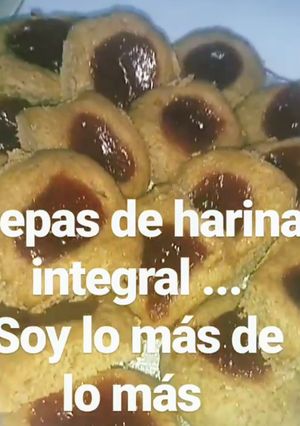 Una foto de Pepas de harina integral súper fácil