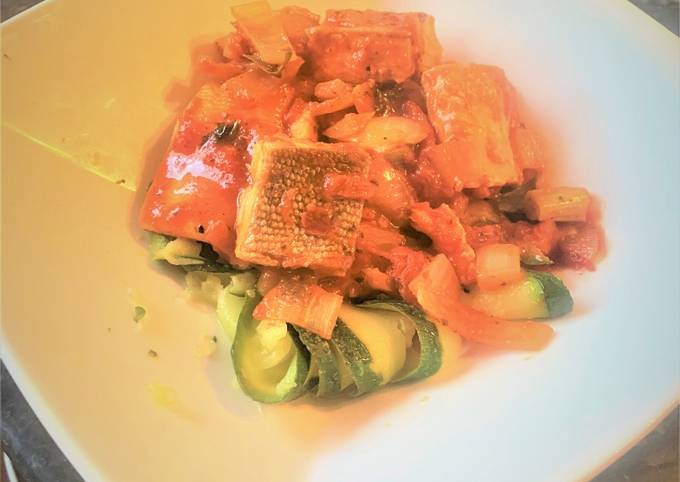 Salmon Pasta & Courgetti