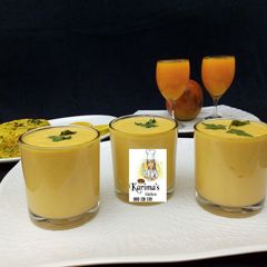 A picture of Creamy mango smoothie.