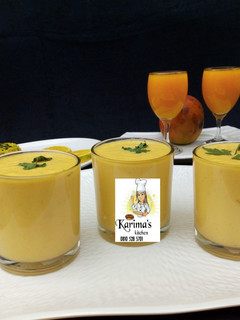 A picture of Creamy mango smoothie.