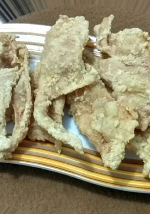 Foto resep Kulit Ayam goreng krispy