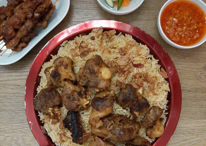 Wajib coba! Cara mudah membuat Nasi Kebuli Kambing  sesuai selera