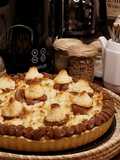 Tarta de dulce de leche y coco