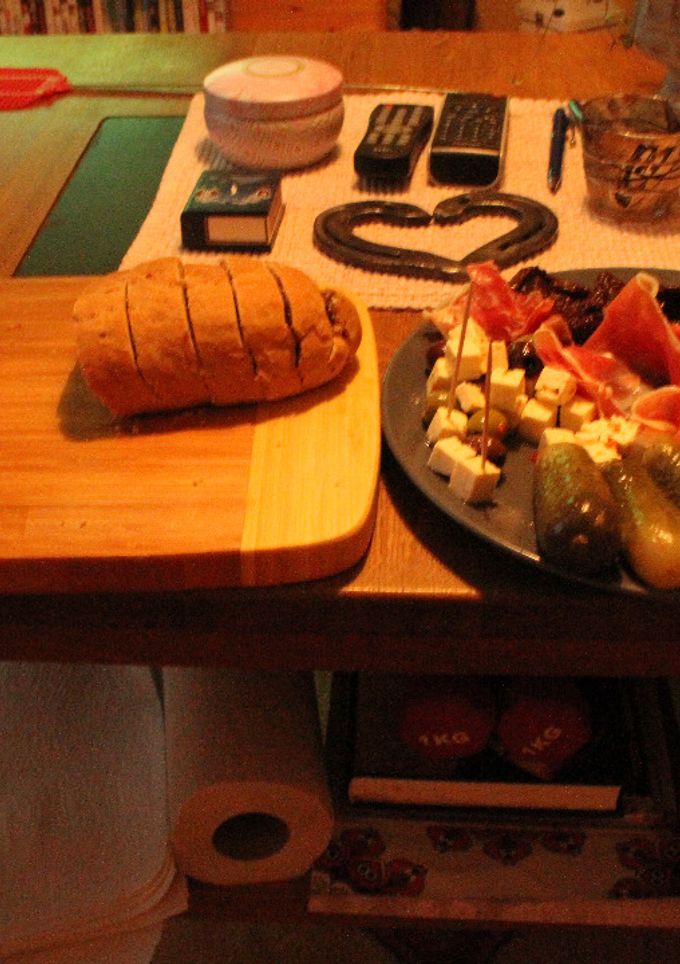 Una foto de Pan granjero y picada pal escándalo