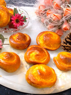 عکسی از دستور نان رول نارگیلی 😍😋