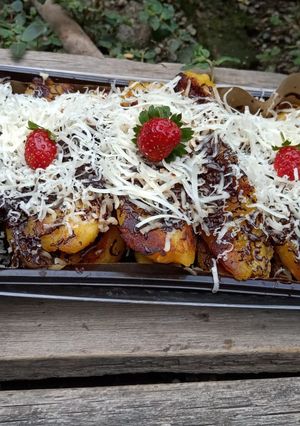Foto resep Pisang bakar coklat keju