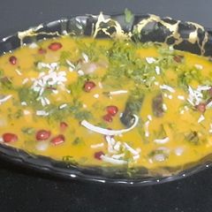 A picture of Dal Dhokli.