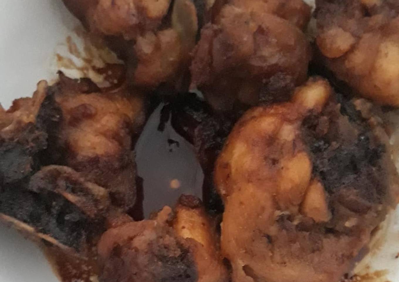 Ayam goreng sederhana