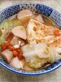 麻油煎蛋高麗菜湯