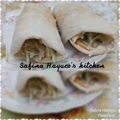 Home made shawarma A picture of Home made shawarma.