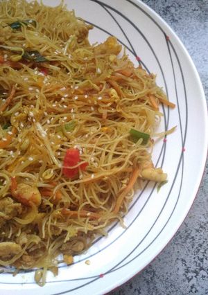 Foto resep Singapore Noodles