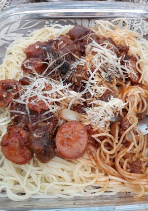 Foto resep Spageti