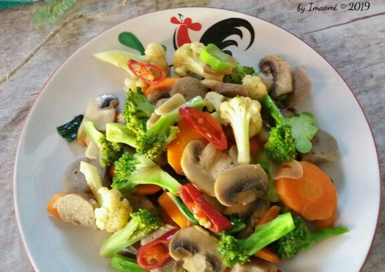 Resep Mixed Vegetable Saute, Bisa Manjain Lidah
