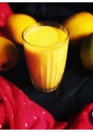 A picture of Mango Lassi.