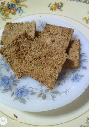 Una foto de Galletitas Keto Cracks saladitas