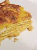 Lasagne con zucca, guanciale e scamorza affumicata