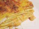 Lasagne con zucca, guanciale e scamorza affumicata