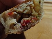 Una foto de empanada de anchoas
