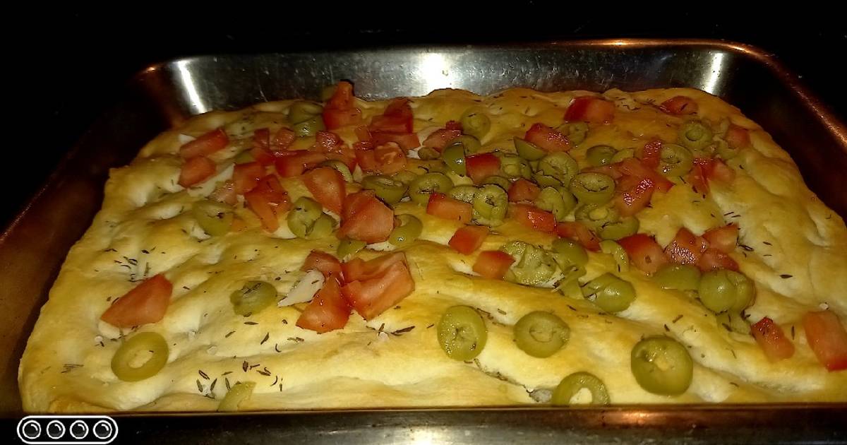 Pan Focaccia Receta de Eddy Rocha- Cookpad