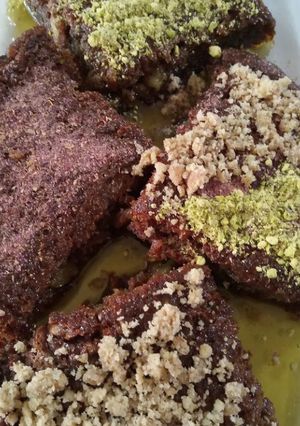عکسی از دستور خاگینه گل سرخ