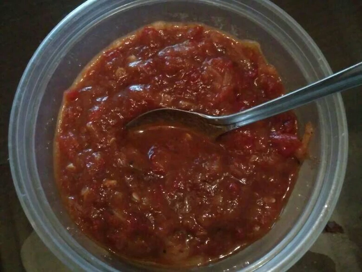Cara Gampang Membuat Resep Sambal terasi goreng yang Bisa Manjain Lidah Anti Ribet, Lezat Sekali