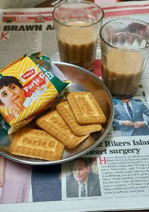 A picture of Mumbai's Cutting Chai.