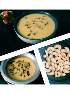 முந்திரி பால் அடை பிரதமன் (Munthiri paal adai prathaman recipe in tamil) செய்முறை முக்கிய புகைப்படம்