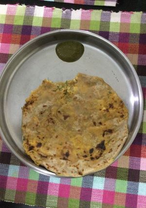 पनीर का पराठा (paneer ka paratha recipe in Hindi) रेसिपी मुख्य फोटो