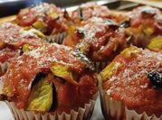 Una foto di dolce al basilico