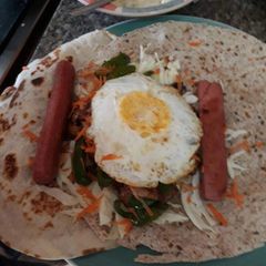 A picture of Chicken Wraps.