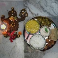 A picture of Annkoot curry(bhog).