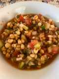 Ceviche de Trigo (versión Tajín)