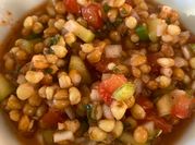 Una foto de jugo de almeja