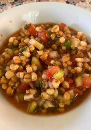 Una foto de Ceviche de Trigo (versión Tajín)